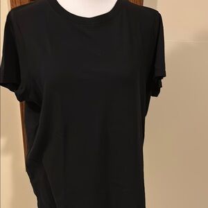 Madewell Black Short Sleeve Tee Classic Crew Neck - Large